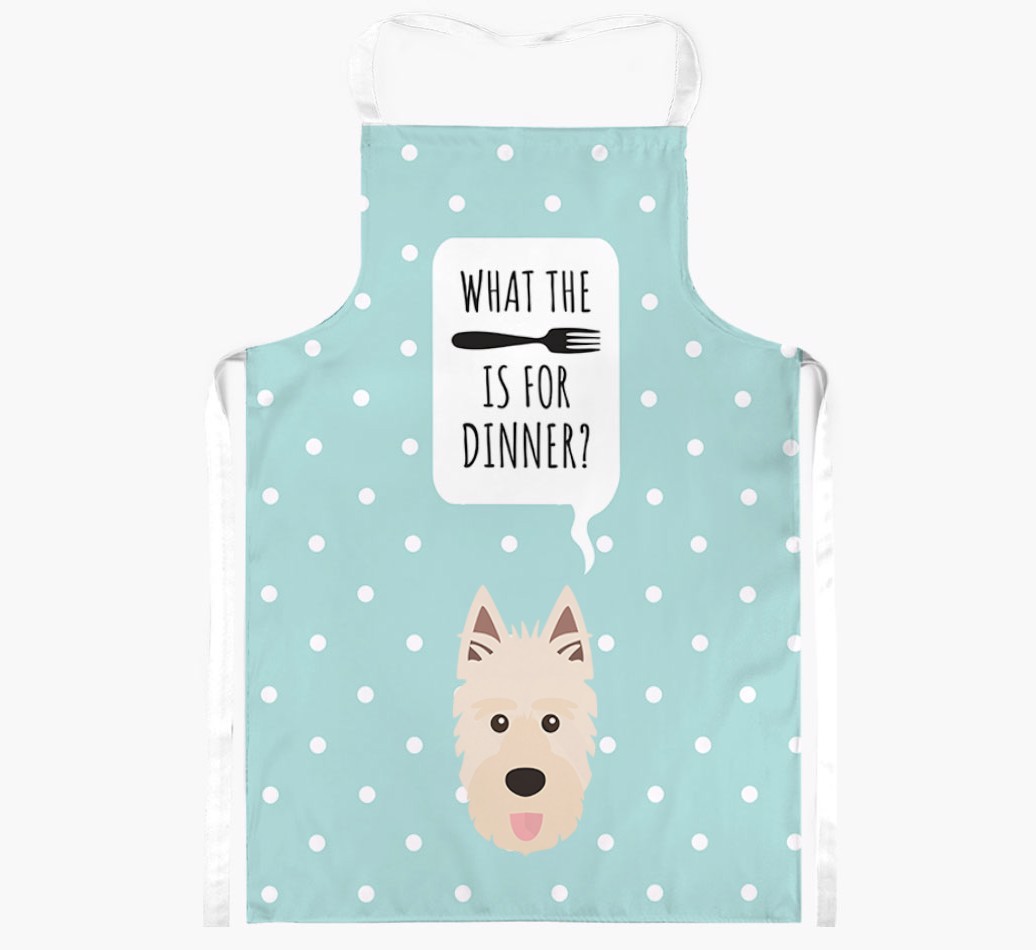 What's for Dinner: Personalised {breedFullName} Apron