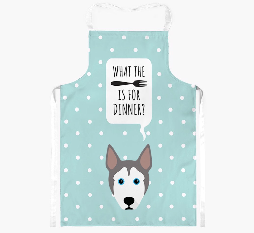 What's for Dinner: Personalised {breedFullName} Apron