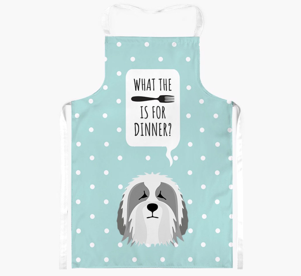 What's for Dinner: Personalized {breedFullName} Apron
