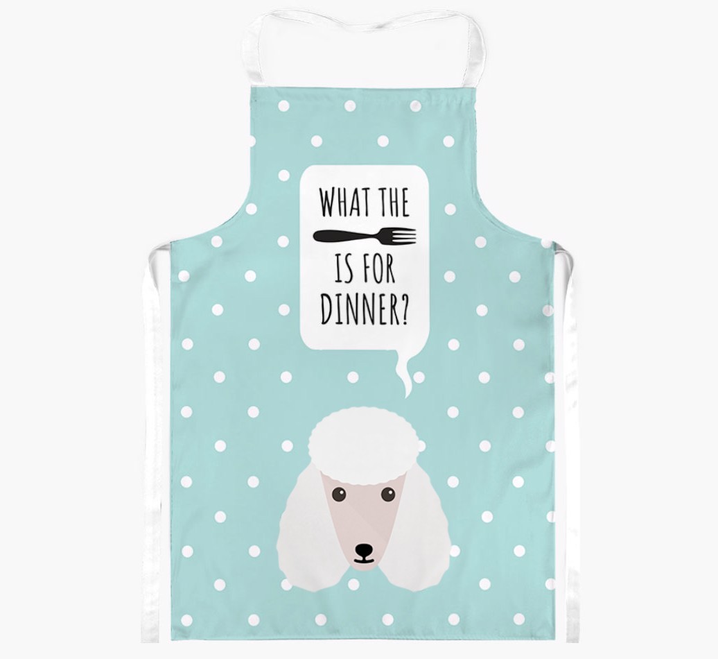 What's for Dinner: Personalised {breedFullName} Apron