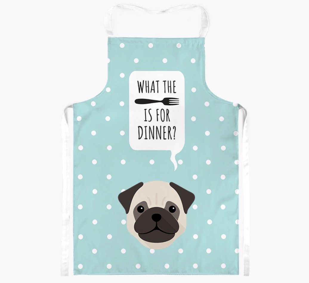 What's for Dinner: Personalised {breedFullName} Apron