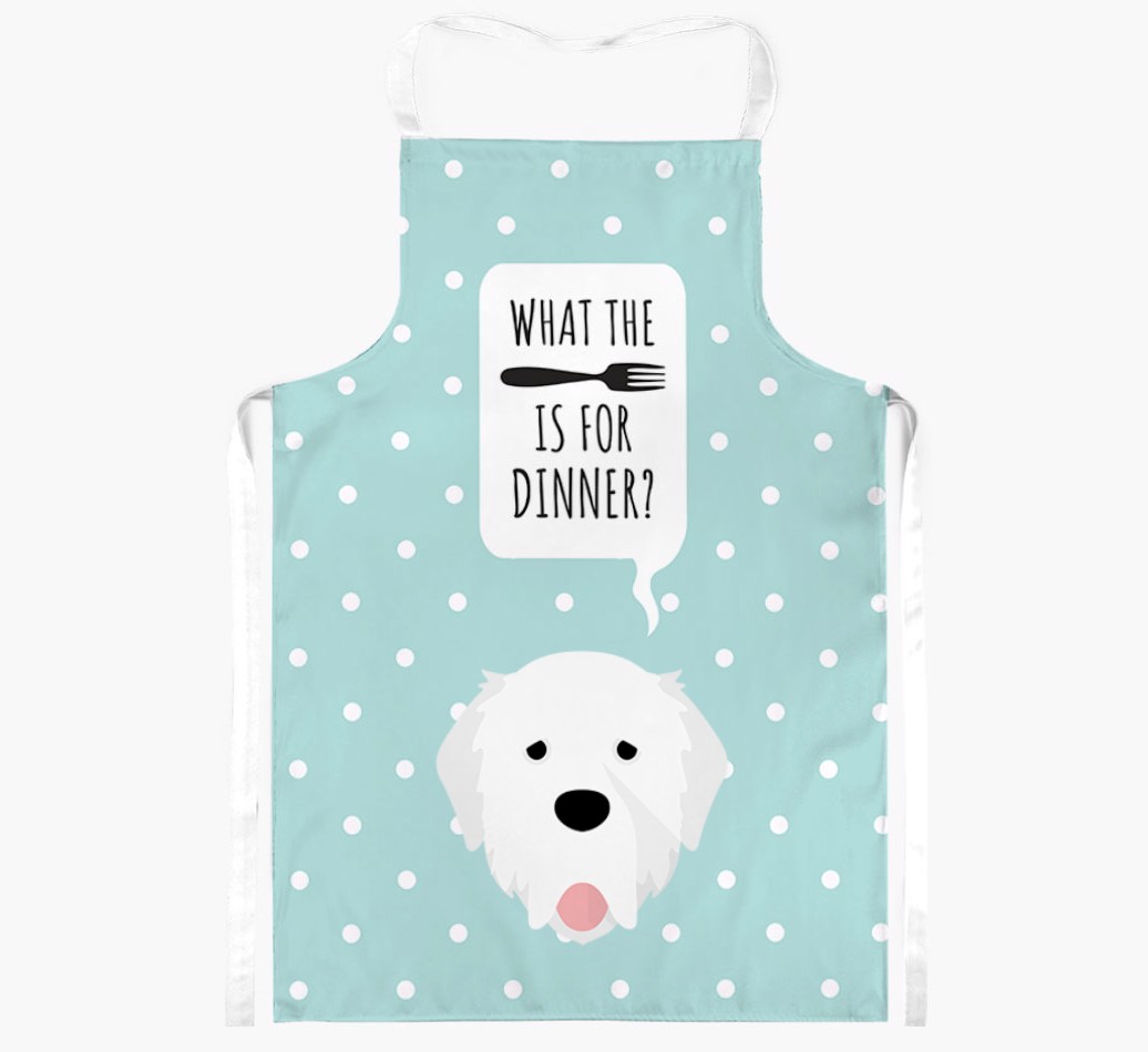 What's for Dinner: Personalised {breedFullName} Apron