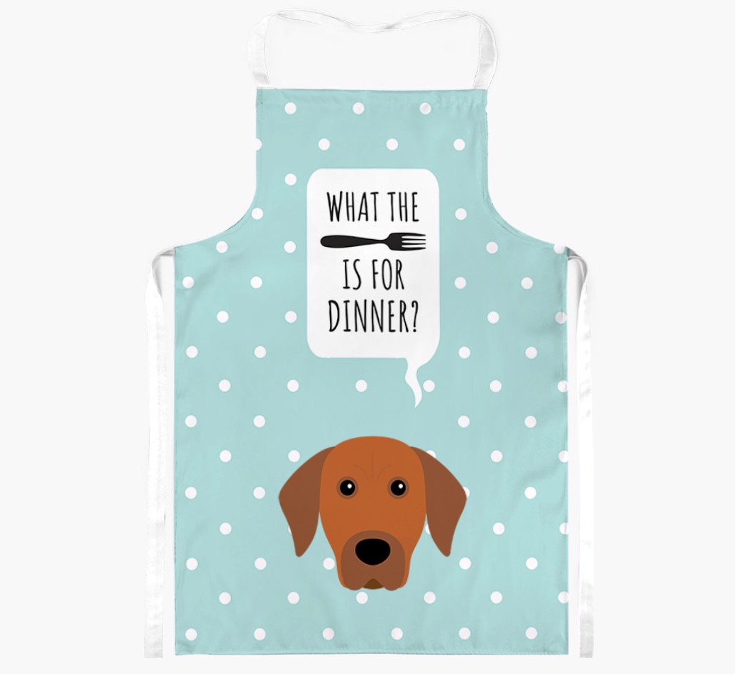 What's for Dinner: Personalised {breedFullName} Apron