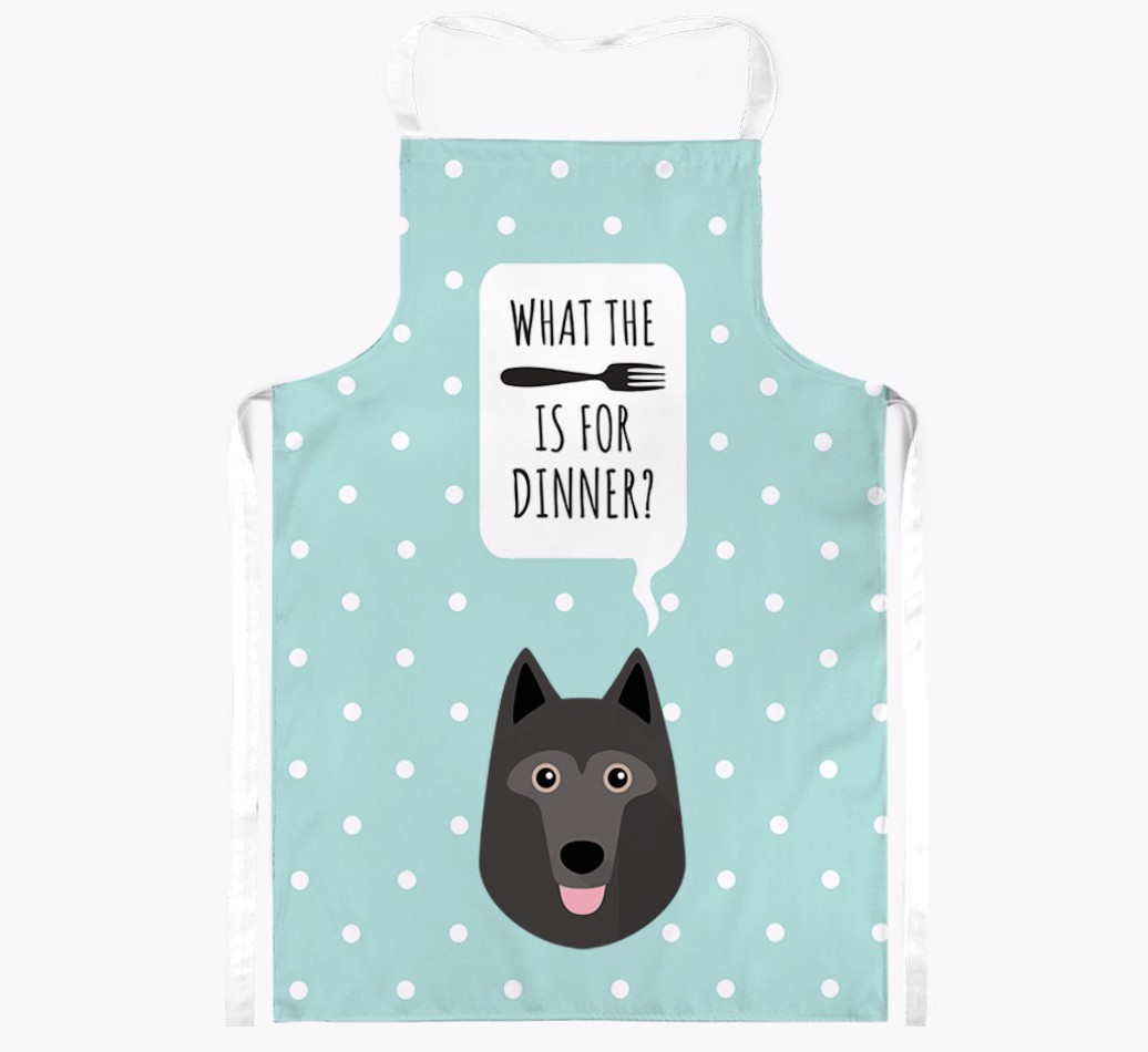 What's for Dinner: Personalised {breedFullName} Apron