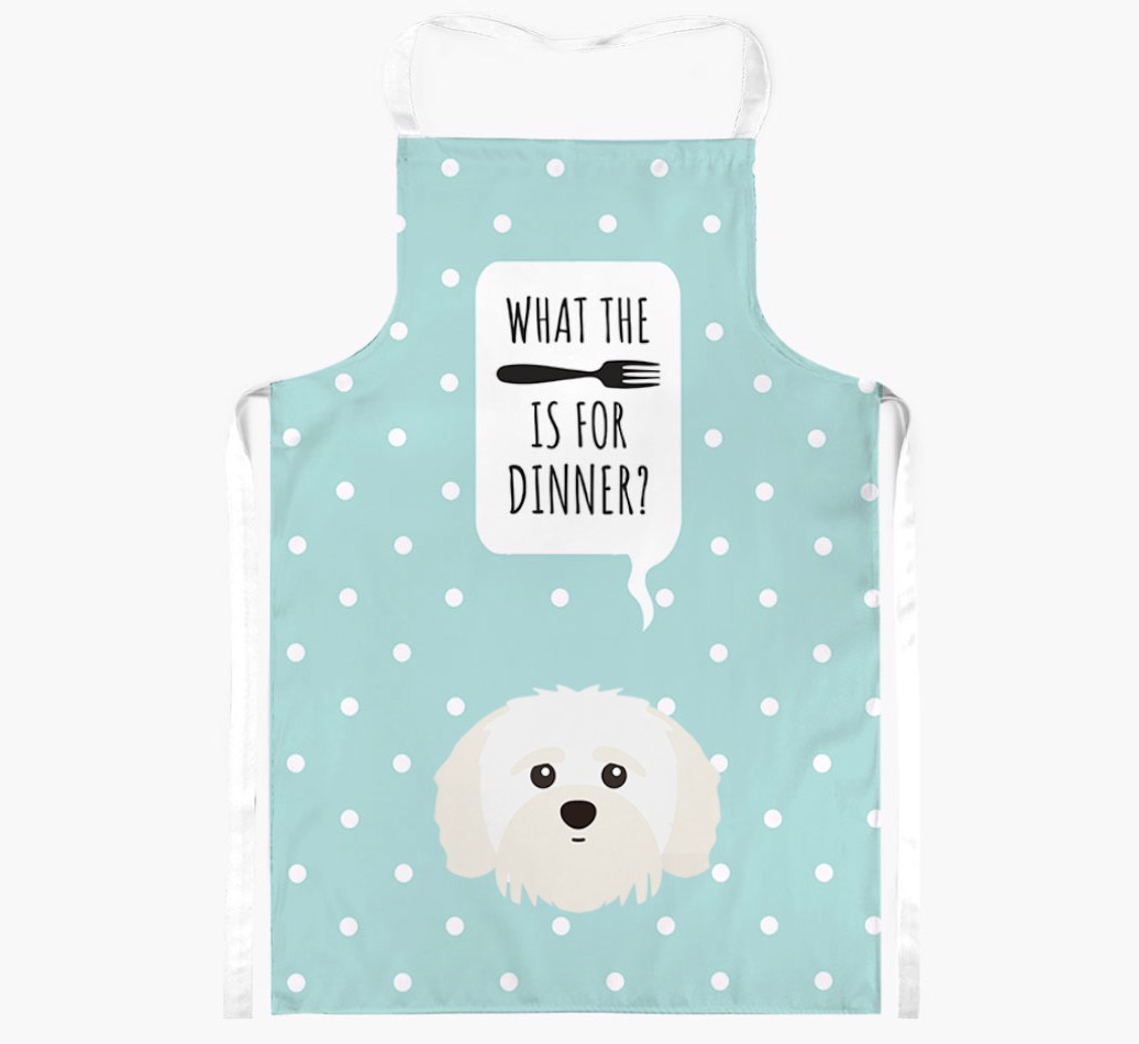 What's for Dinner: Personalised {breedFullName} Apron
