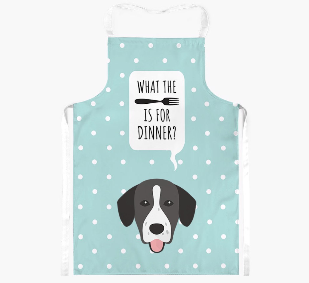 What's for Dinner: Personalised {breedFullName} Apron