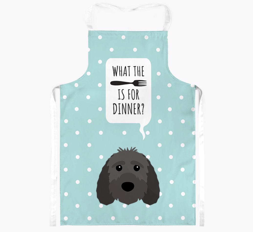 What's for Dinner: Personalized {breedFullName} Apron