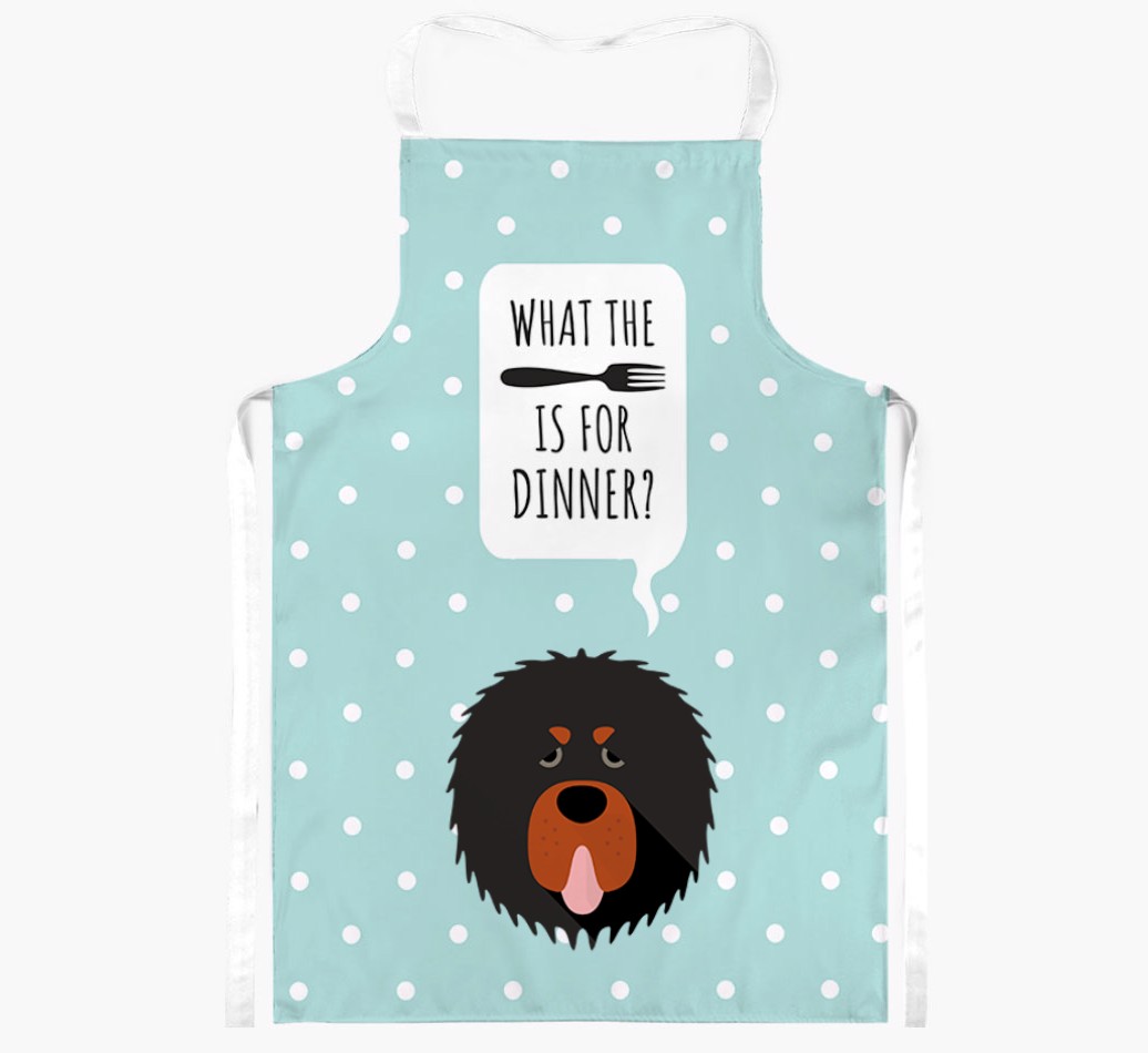 What's for Dinner: Personalised {breedFullName} Apron