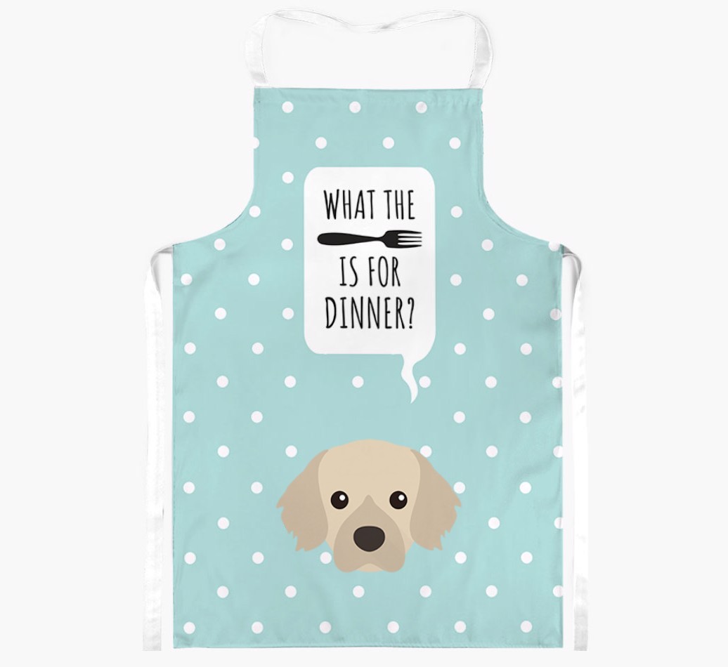 What's for Dinner: Personalised {breedFullName} Apron