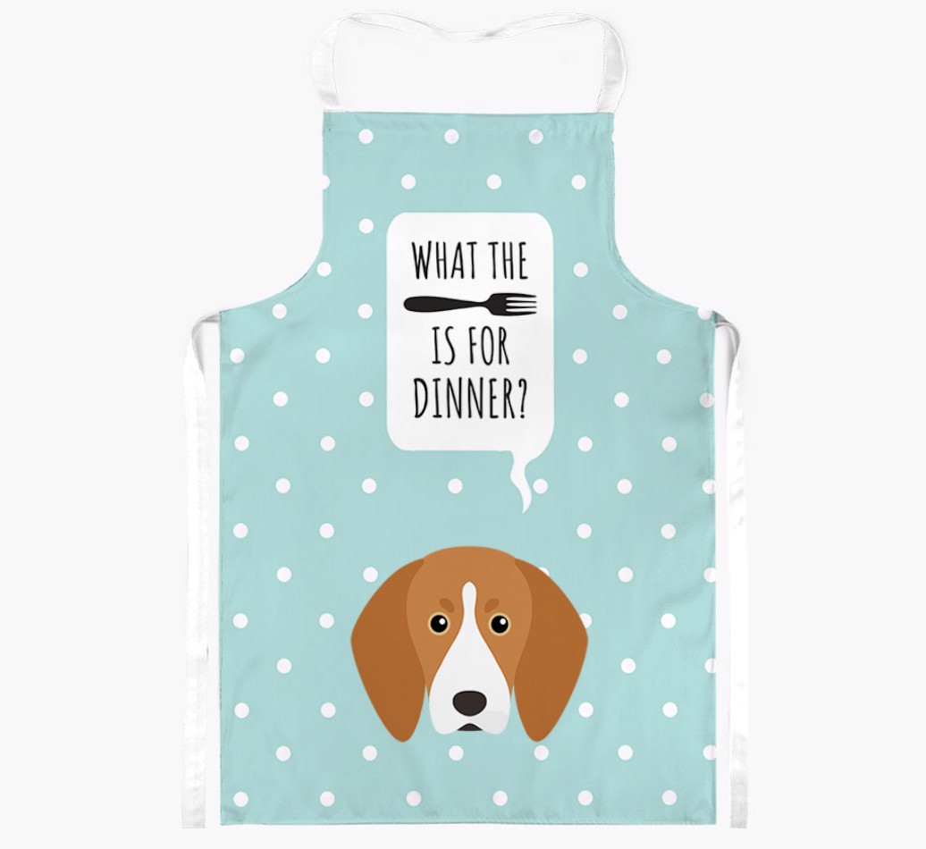 What's for Dinner: Personalised {breedFullName} Apron