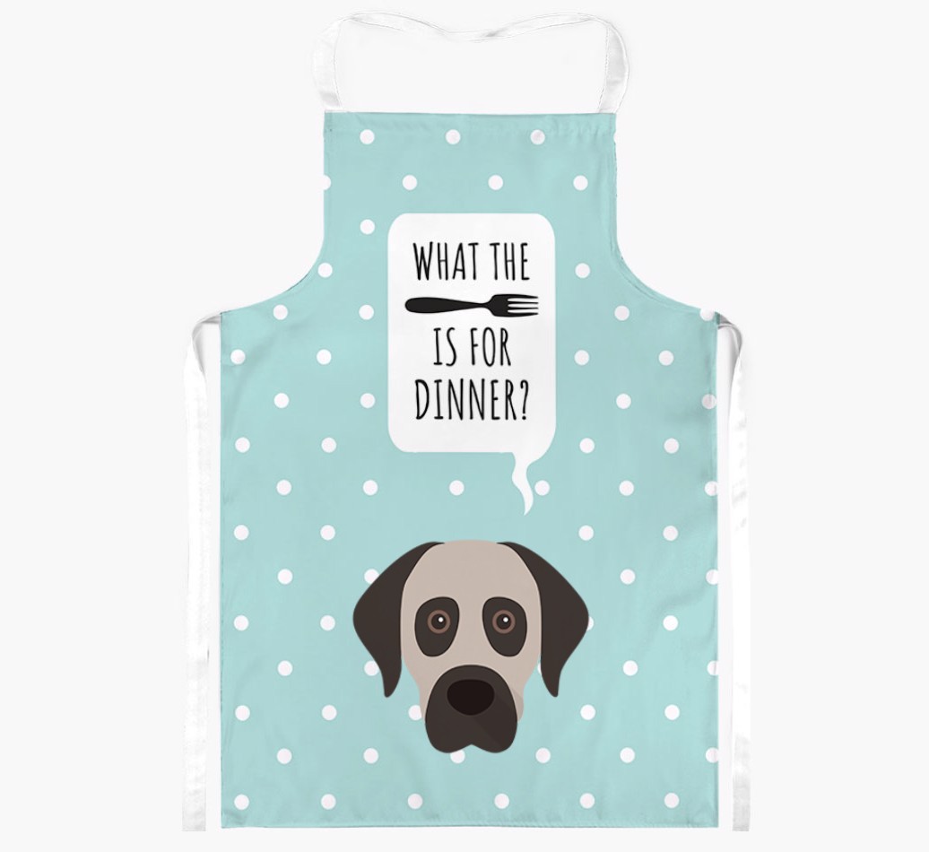 What's for Dinner: Personalized {breedFullName} Apron