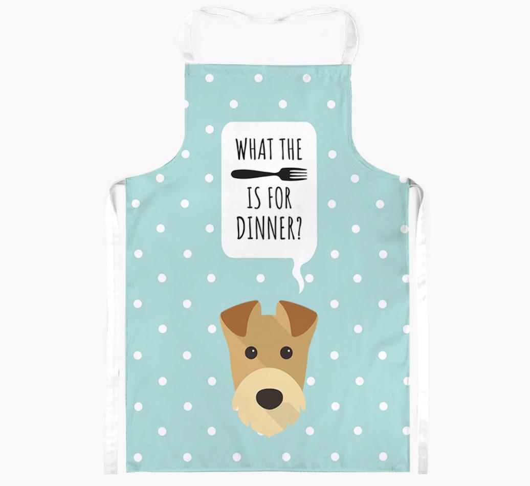 What's for Dinner: Personalized {breedFullName} Apron