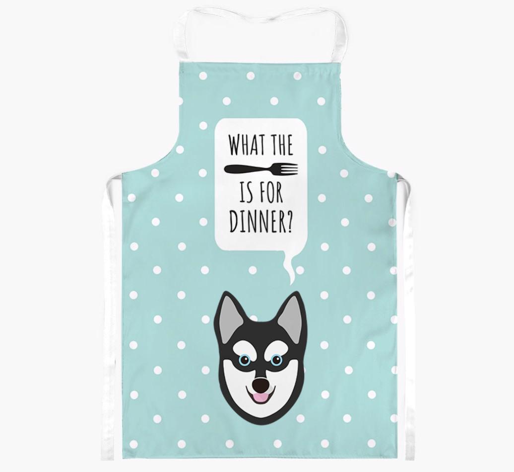 What's for Dinner: Personalized {breedFullName} Apron
