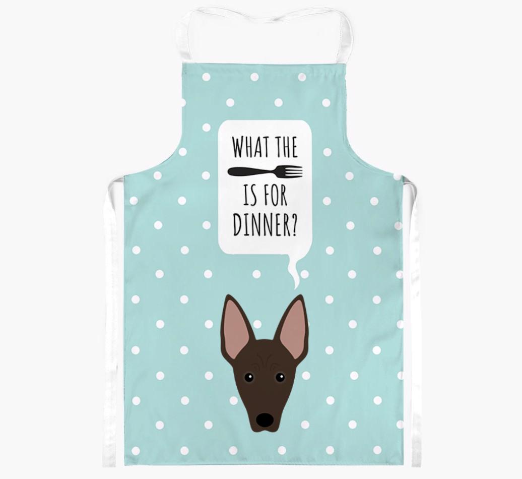 What's for Dinner: Personalized {breedFullName} Apron