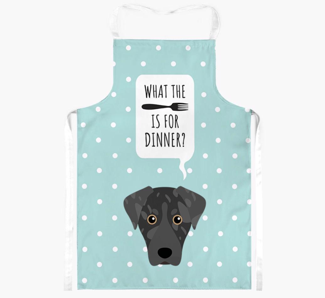 What's for Dinner: Personalized {breedFullName} Apron