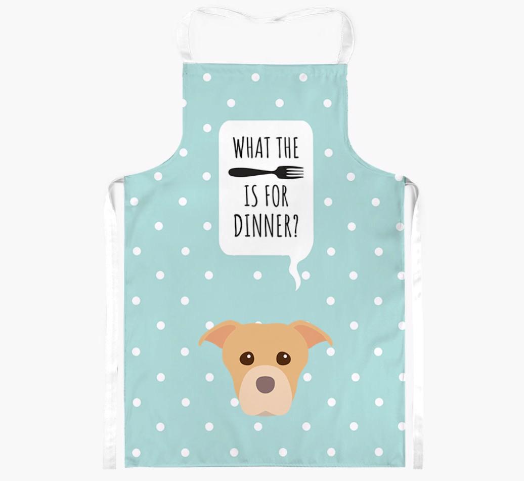 What's for Dinner: Personalized {breedFullName} Apron