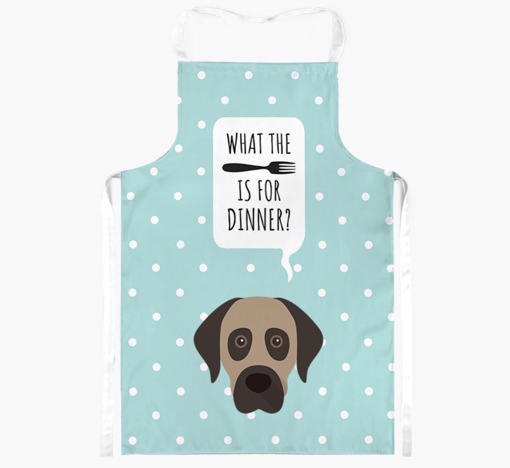 What's for Dinner: Personalized {breedFullName} Apron