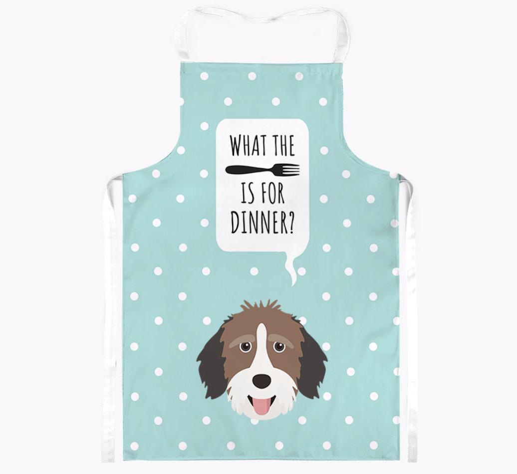 What's for Dinner: Personalized {breedFullName} Apron