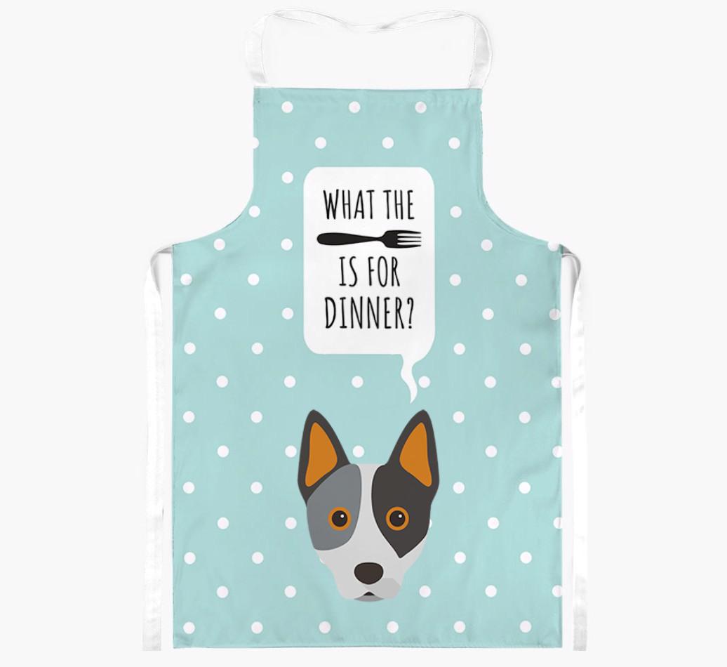 What's for Dinner: Personalized {breedFullName} Apron