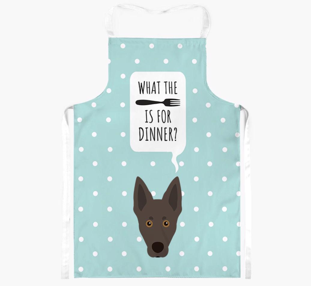 What's for Dinner: Personalized {breedFullName} Apron