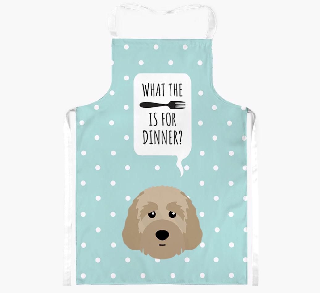 What's for Dinner: Personalized {breedFullName} Apron