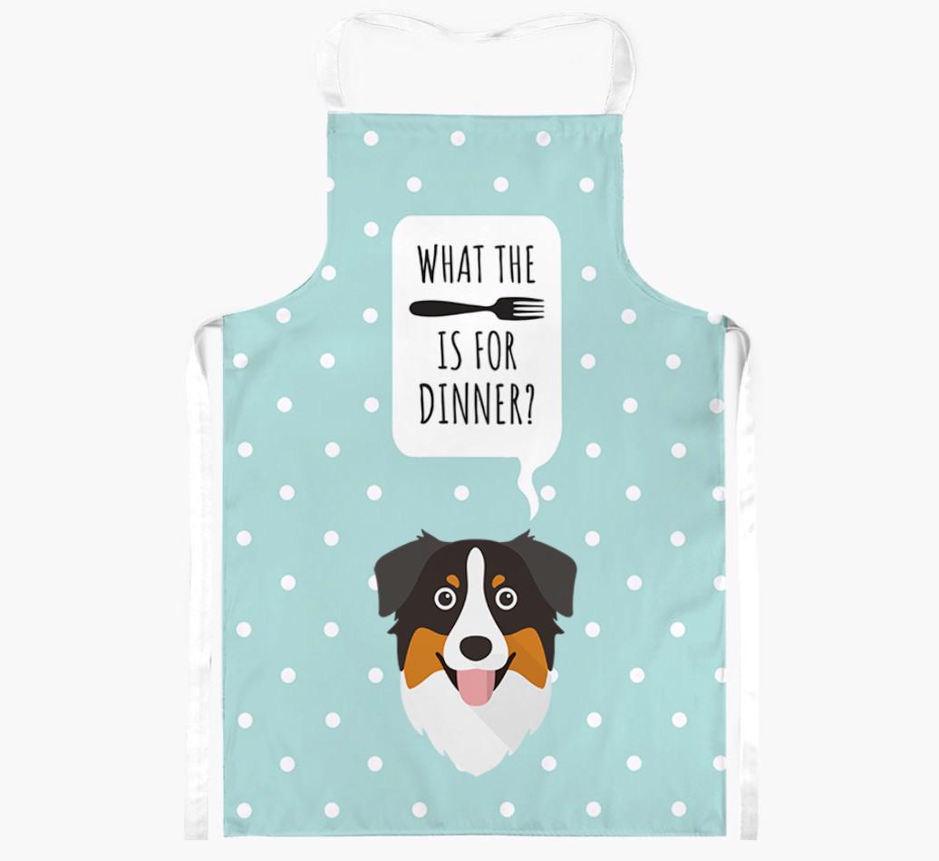 What's for Dinner: Personalized {breedFullName} Apron
