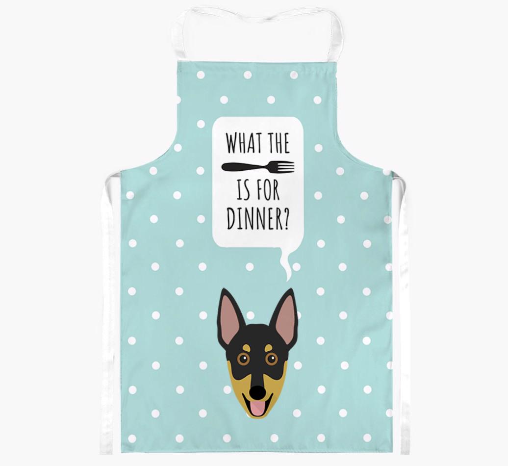 What's for Dinner: Personalized {breedFullName} Apron