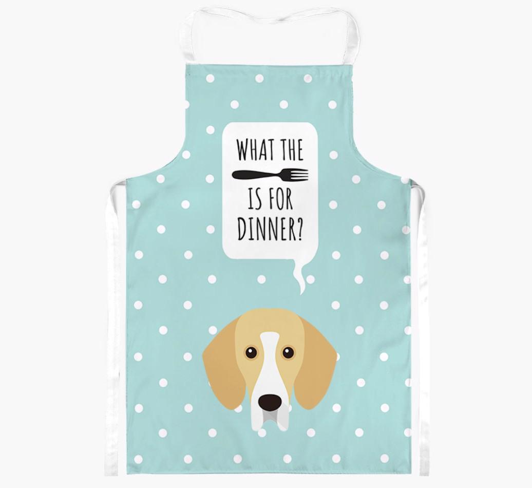 What's for Dinner: Personalized {breedFullName} Apron