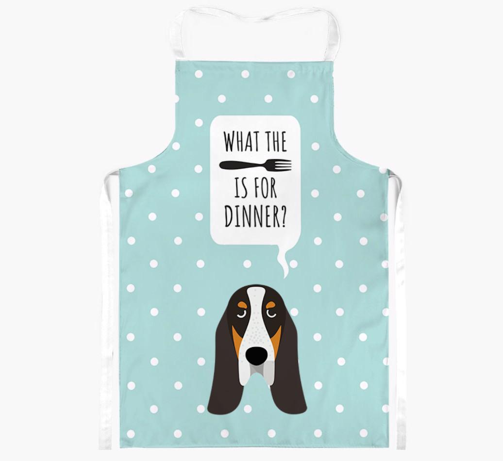 What's for Dinner: Personalized {breedFullName} Apron