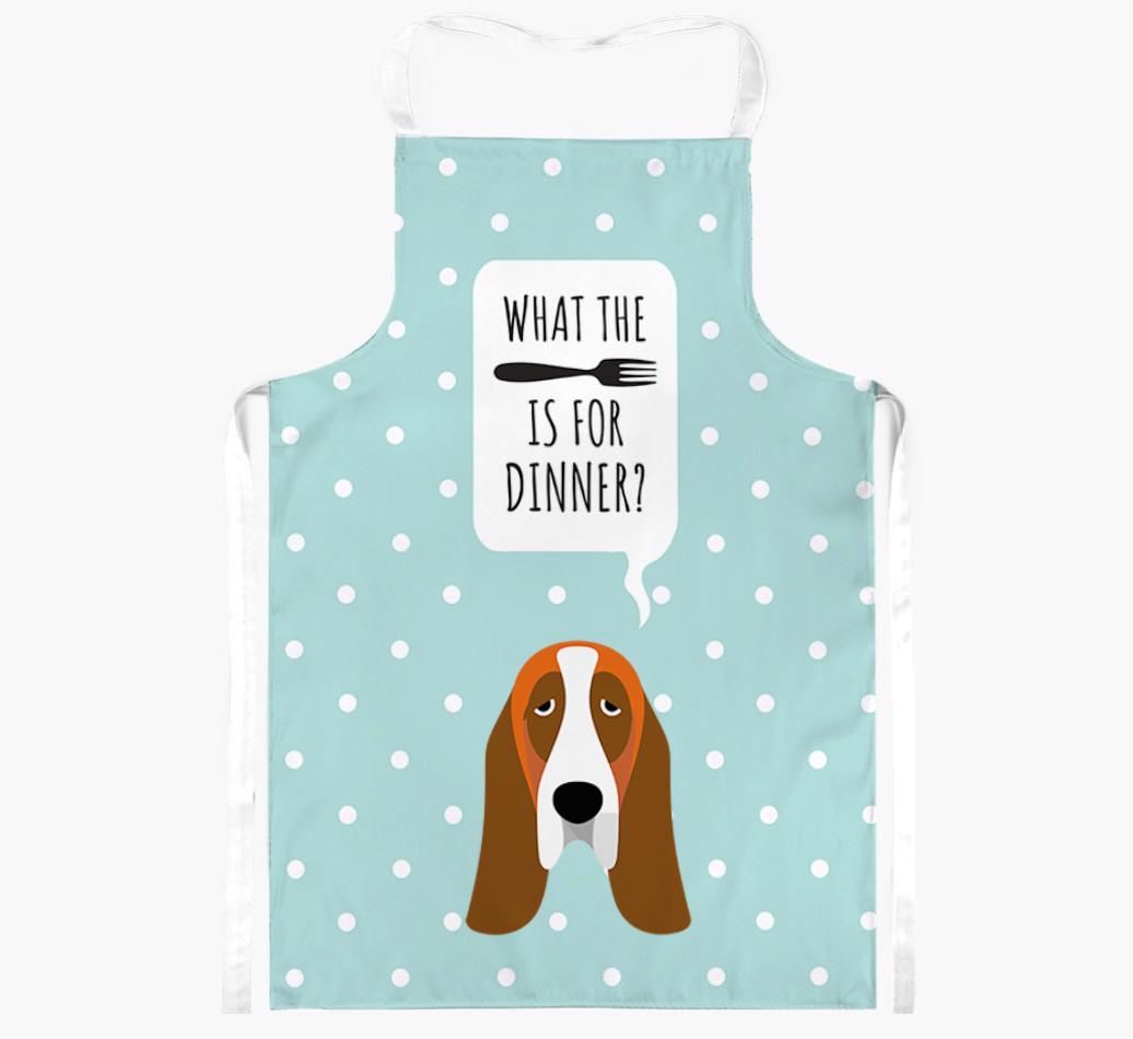 What's for Dinner: Personalized {breedFullName} Apron