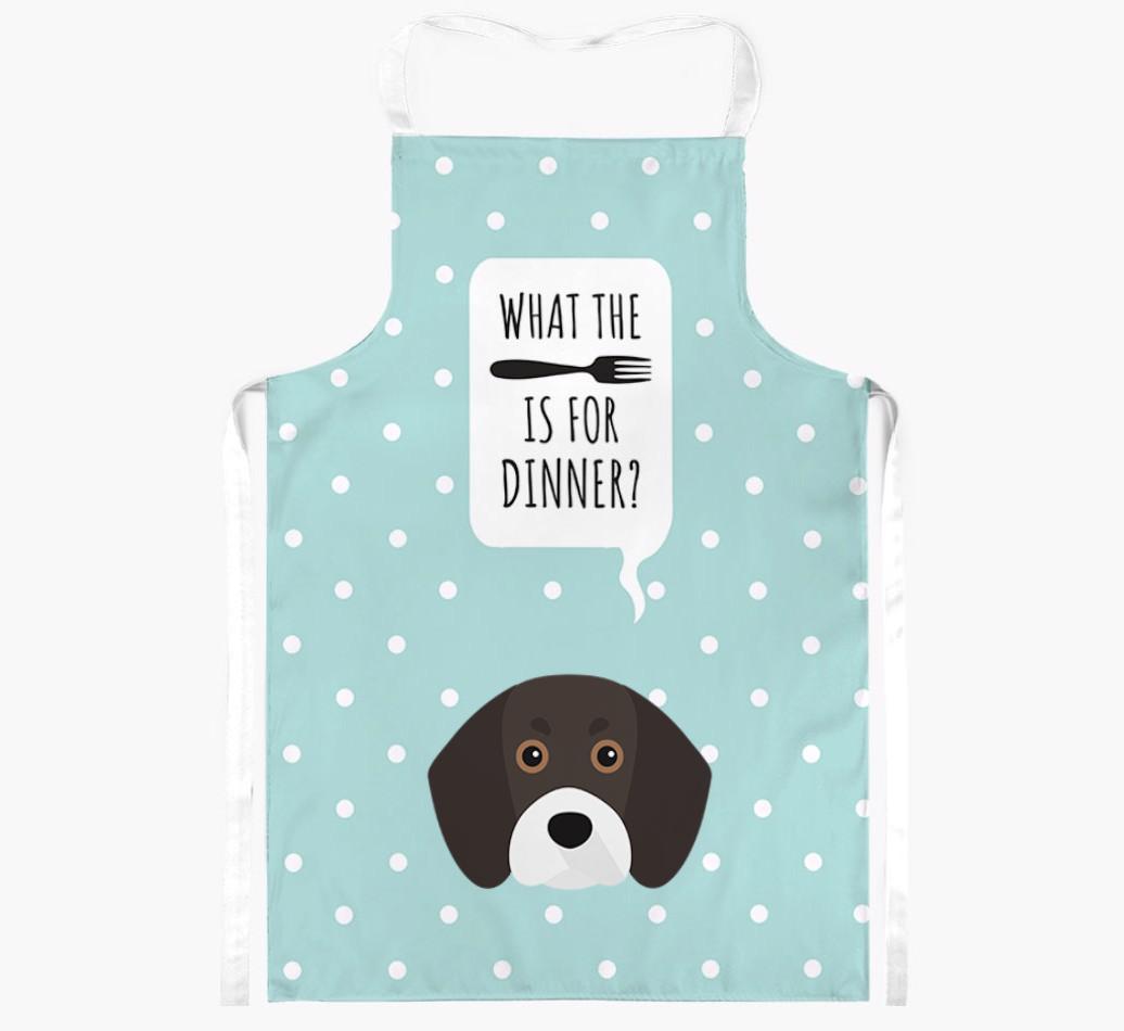 What's for Dinner: Personalized {breedFullName} Apron