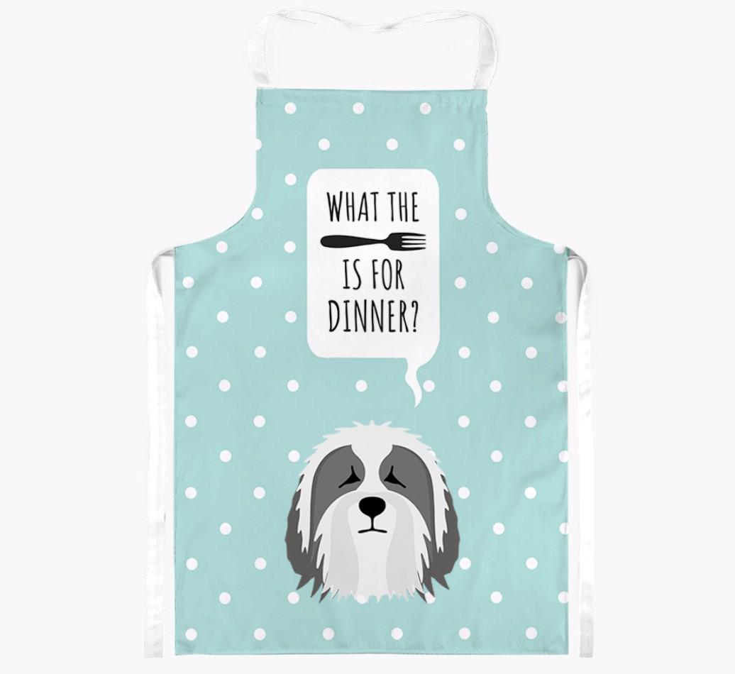 What's for Dinner: Personalized {breedFullName} Apron