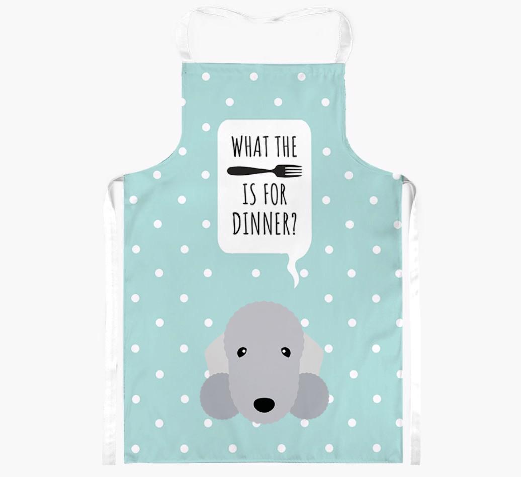 What's for Dinner: Personalized {breedFullName} Apron