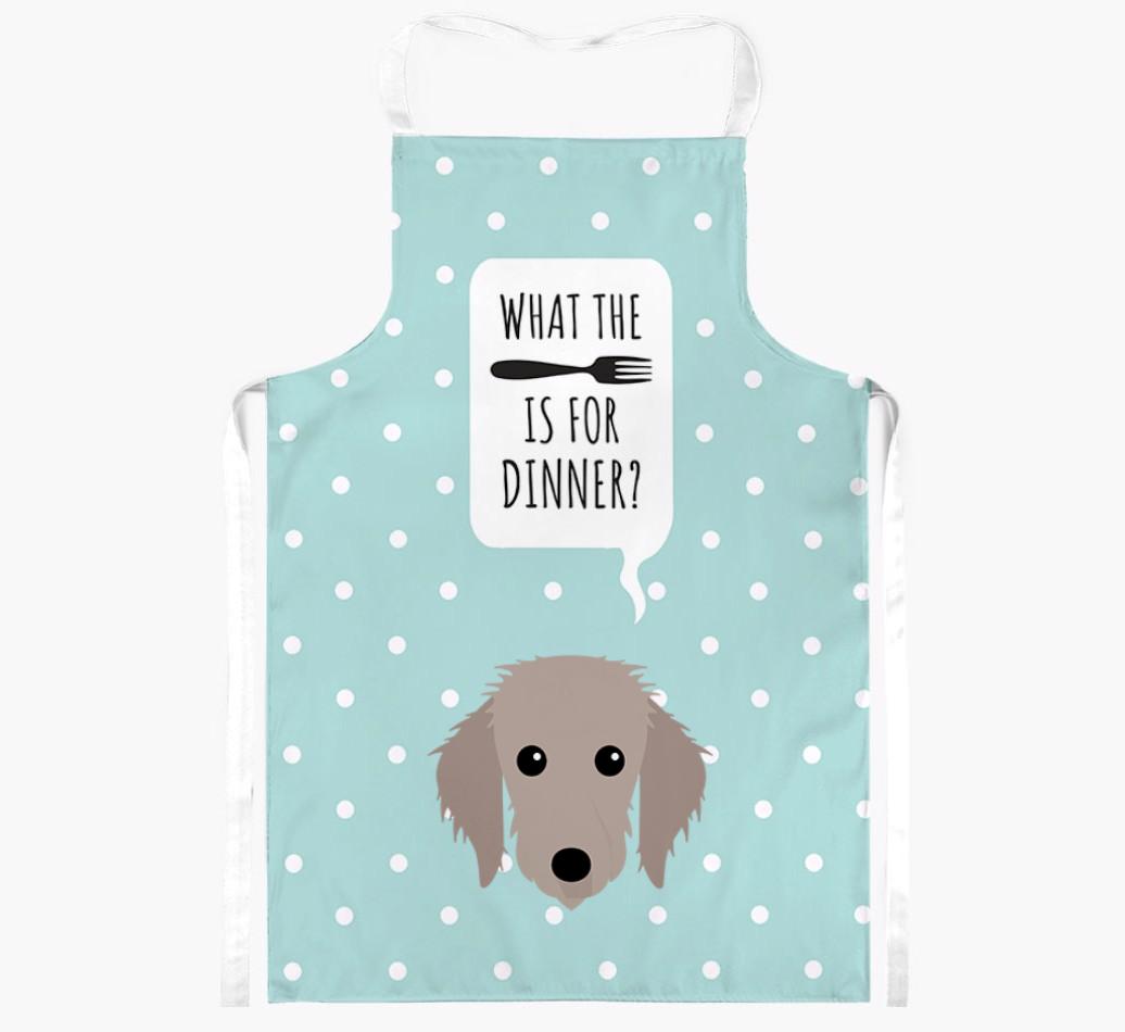 What's for Dinner: Personalized {breedFullName} Apron