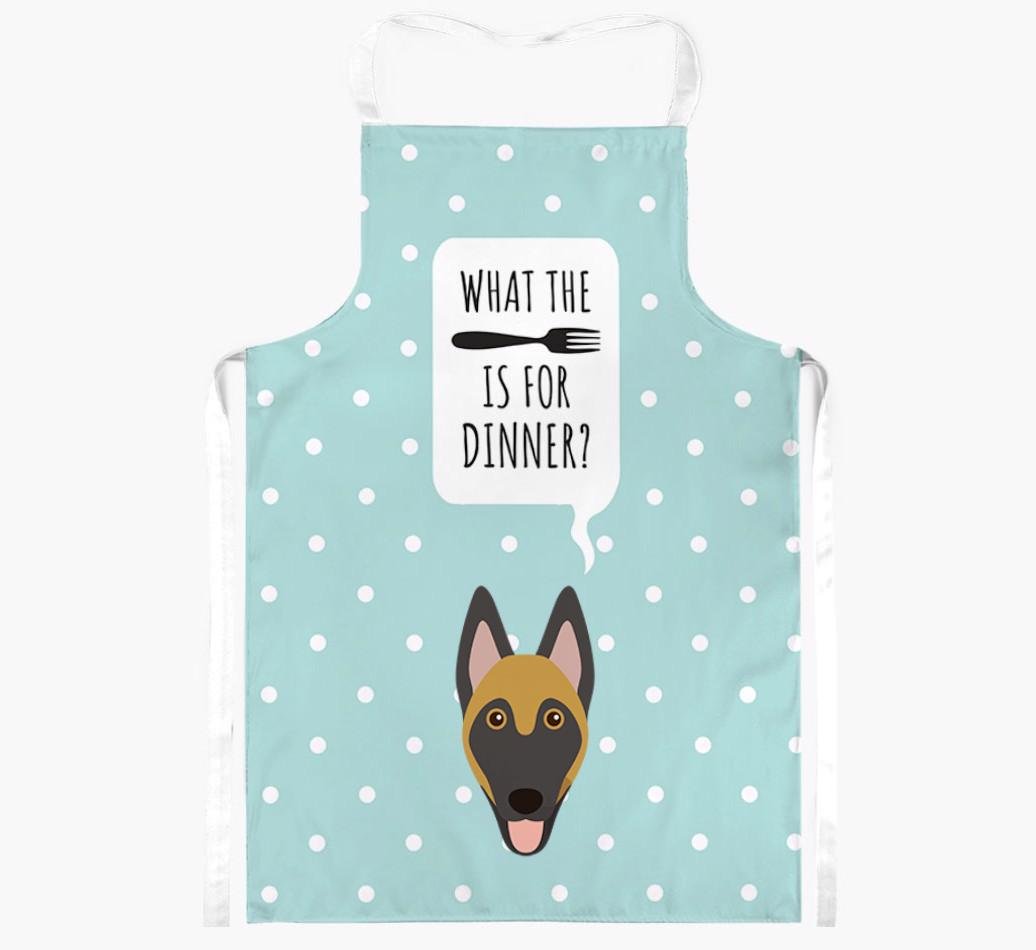 What's for Dinner: Personalized {breedFullName} Apron