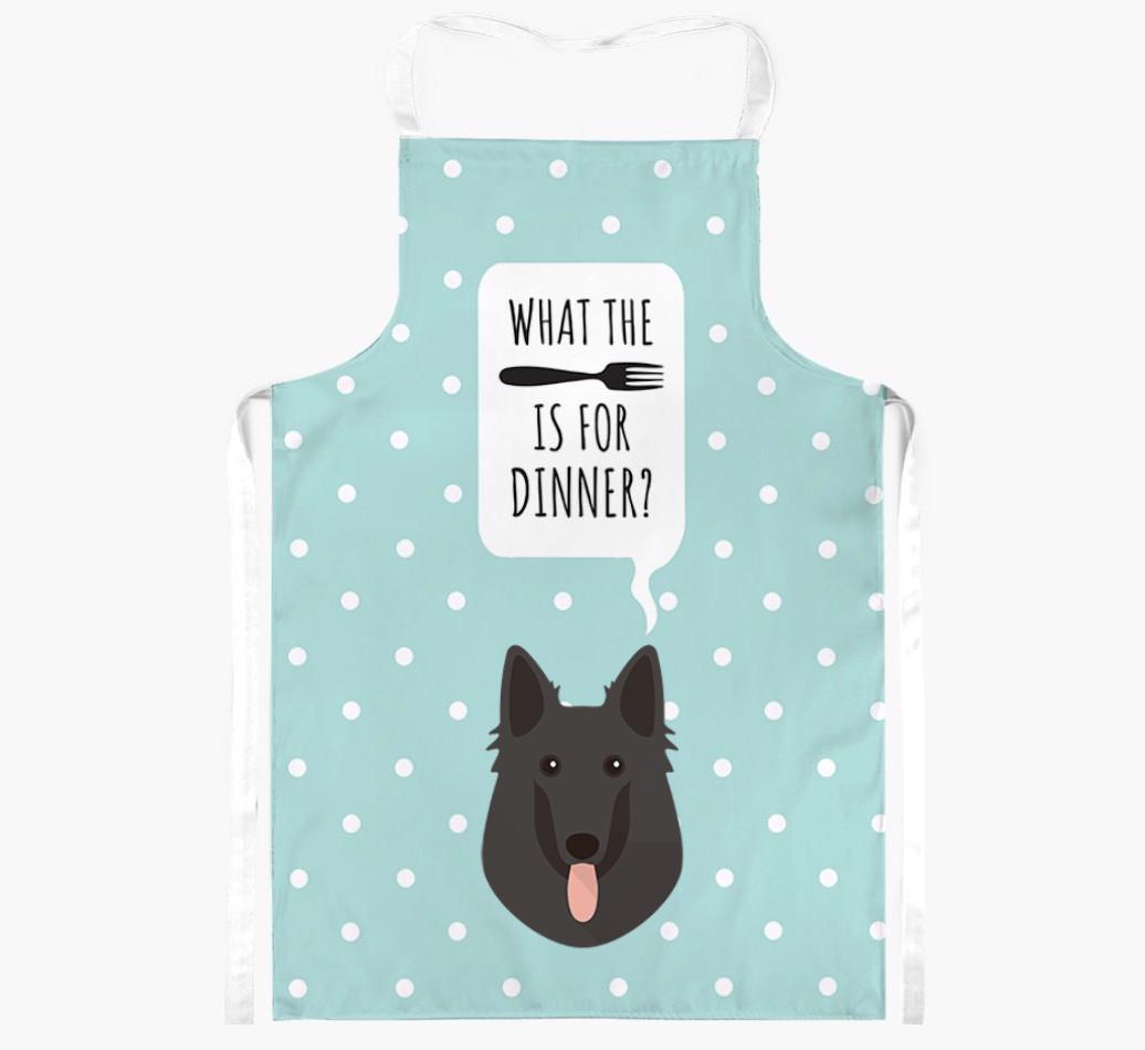 What's for Dinner: Personalized {breedFullName} Apron