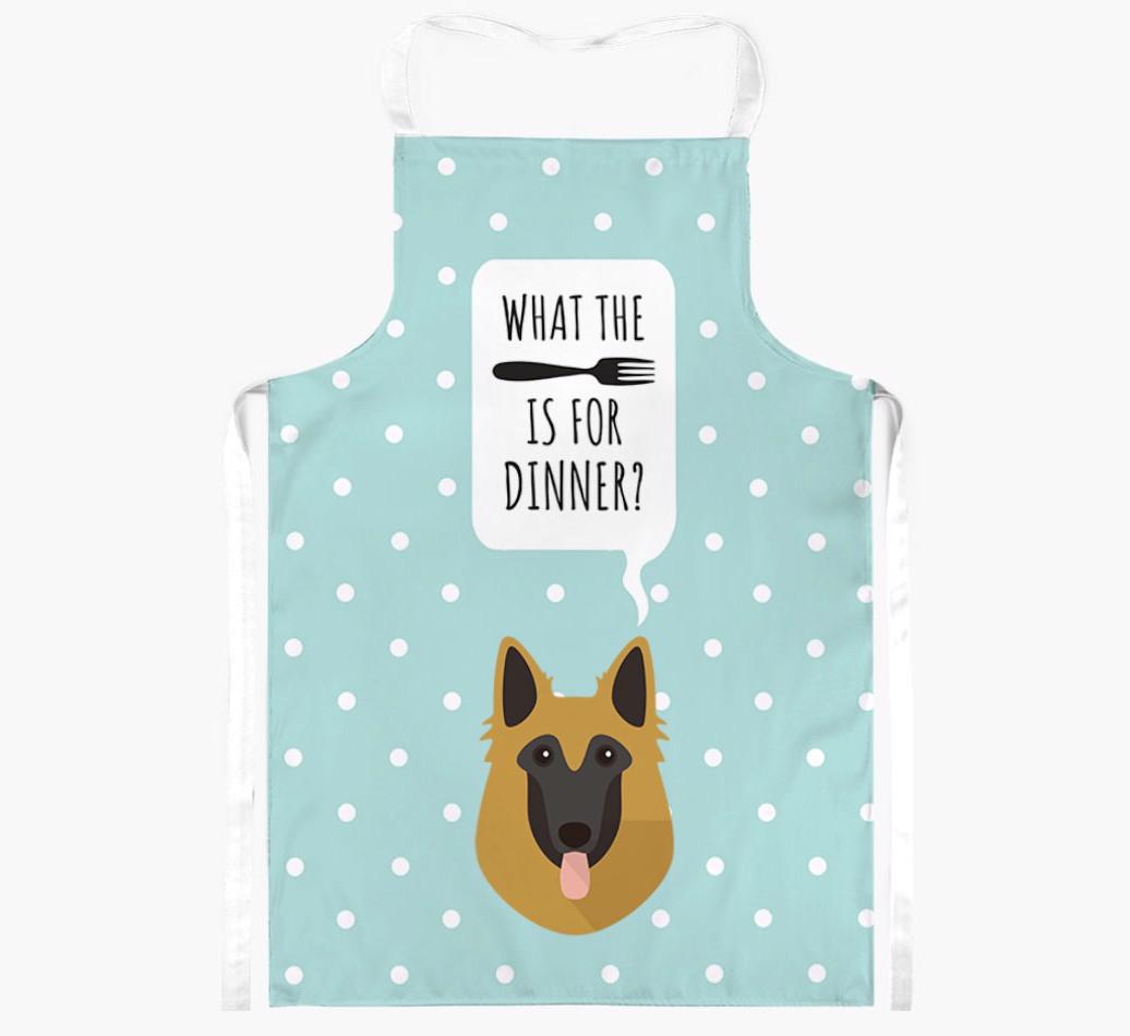 What's for Dinner: Personalized {breedFullName} Apron