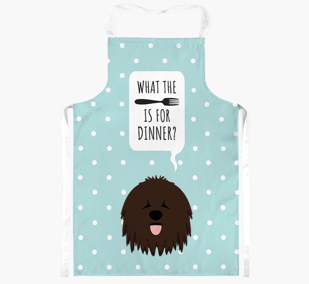 What's for Dinner: Personalized {breedFullName} Apron