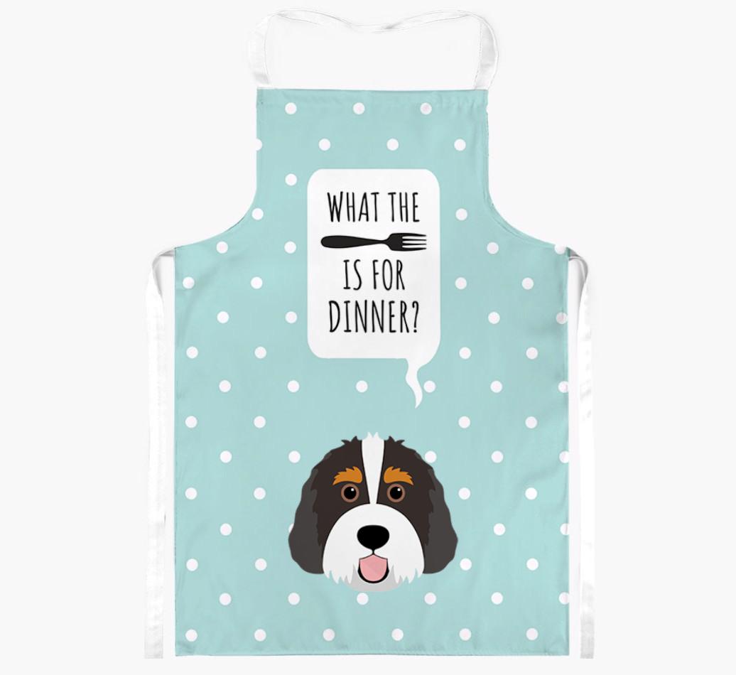 What's for Dinner: Personalized {breedFullName} Apron