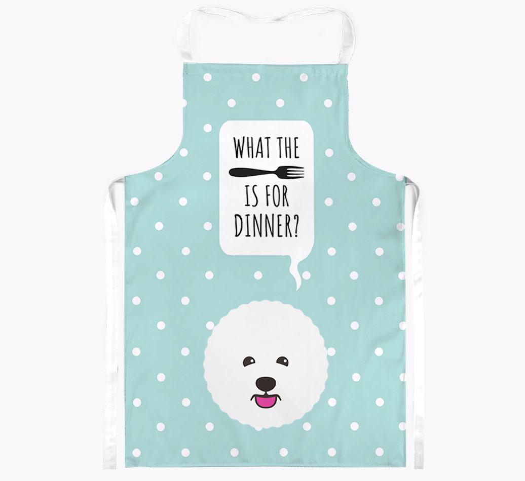 What's for Dinner: Personalized {breedFullName} Apron
