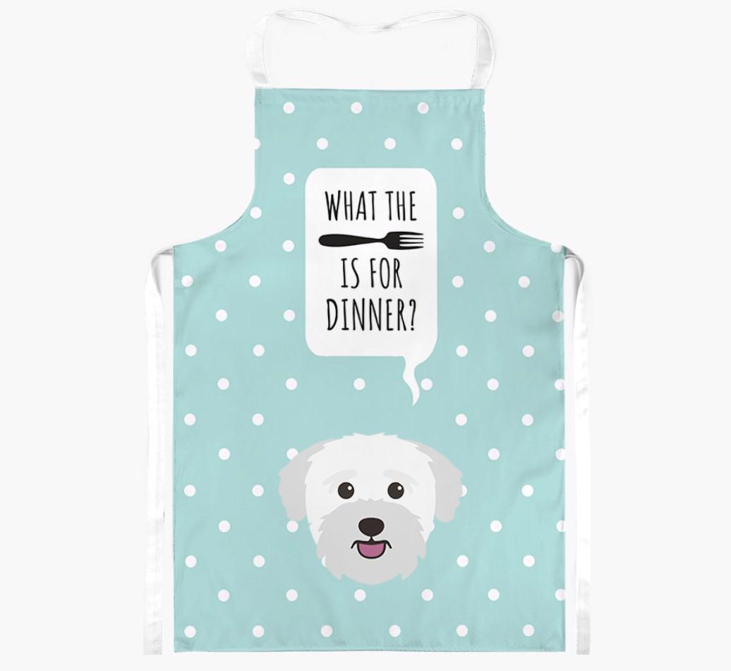 What's for Dinner: Personalized {breedFullName} Apron
