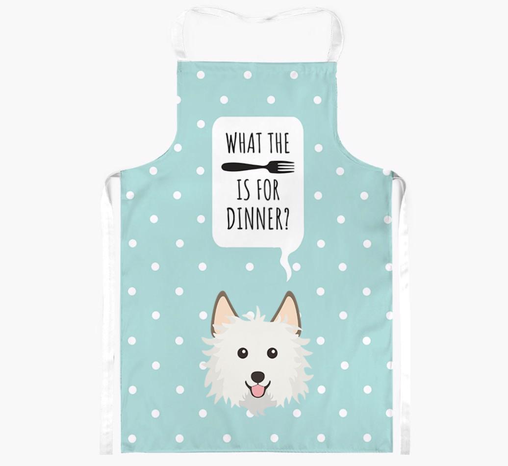 What's for Dinner: Personalized {breedFullName} Apron