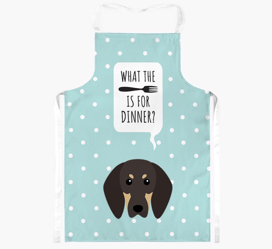 What's for Dinner: Personalized {breedFullName} Apron