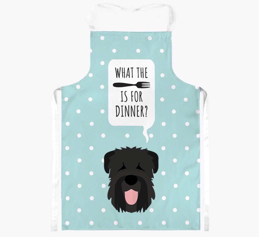 What's for Dinner: Personalized {breedFullName} Apron