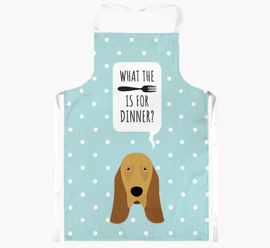 What's for Dinner: Personalized {breedFullName} Apron