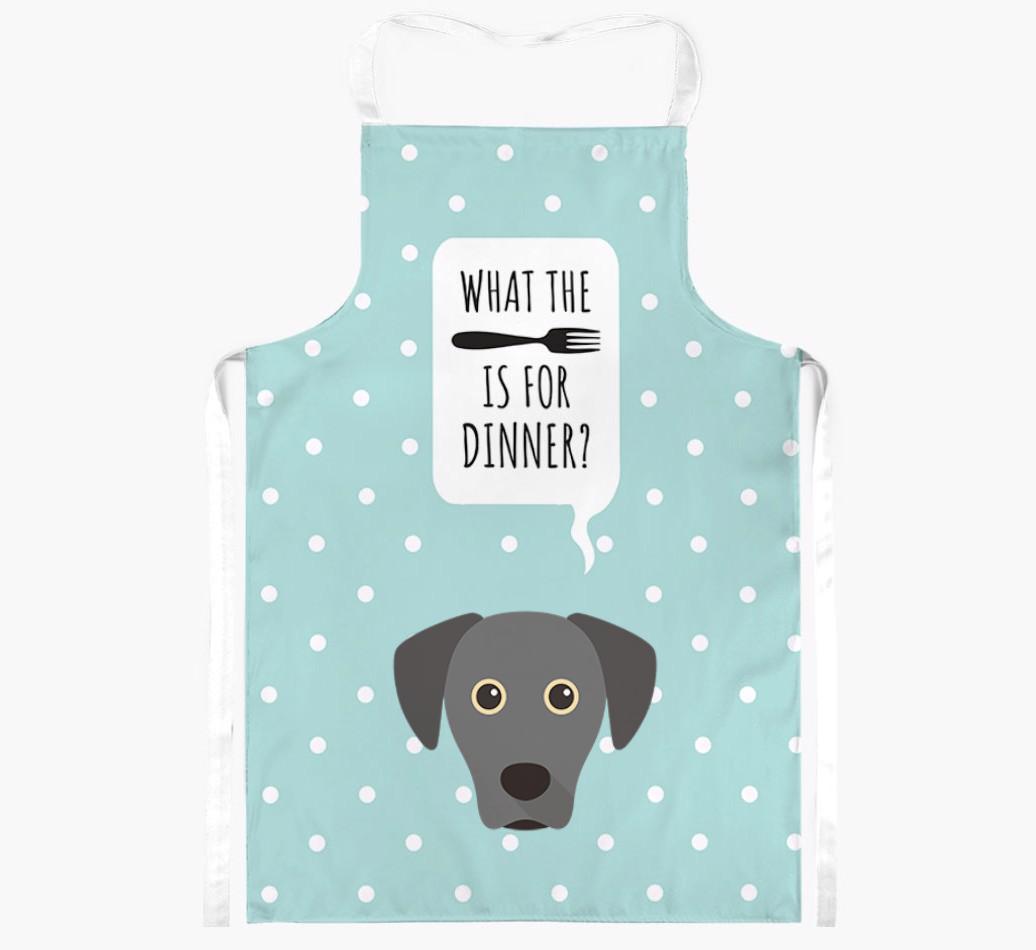 What's for Dinner: Personalized {breedFullName} Apron