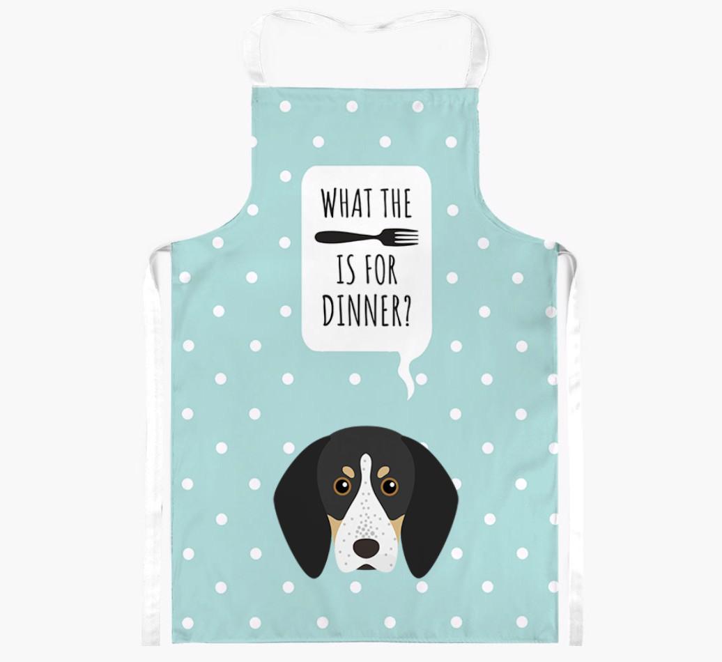 What's for Dinner: Personalized {breedFullName} Apron