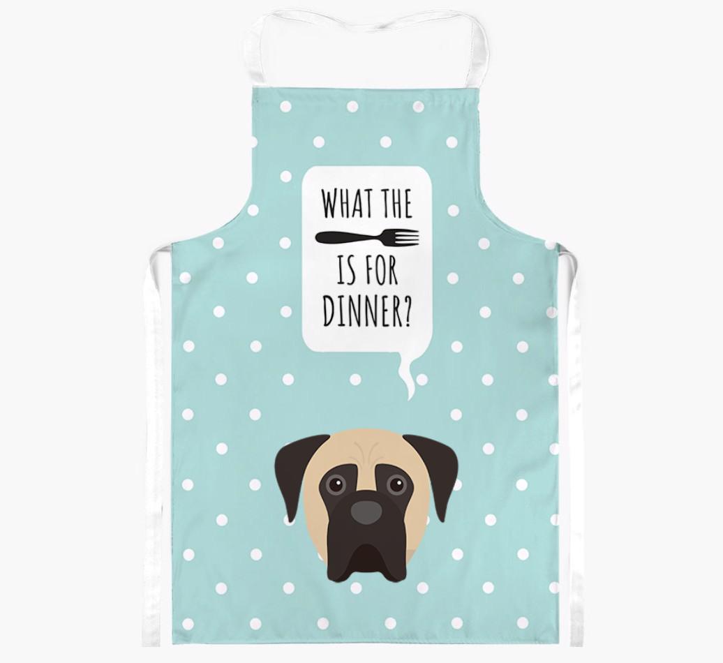 What's for Dinner: Personalized {breedFullName} Apron