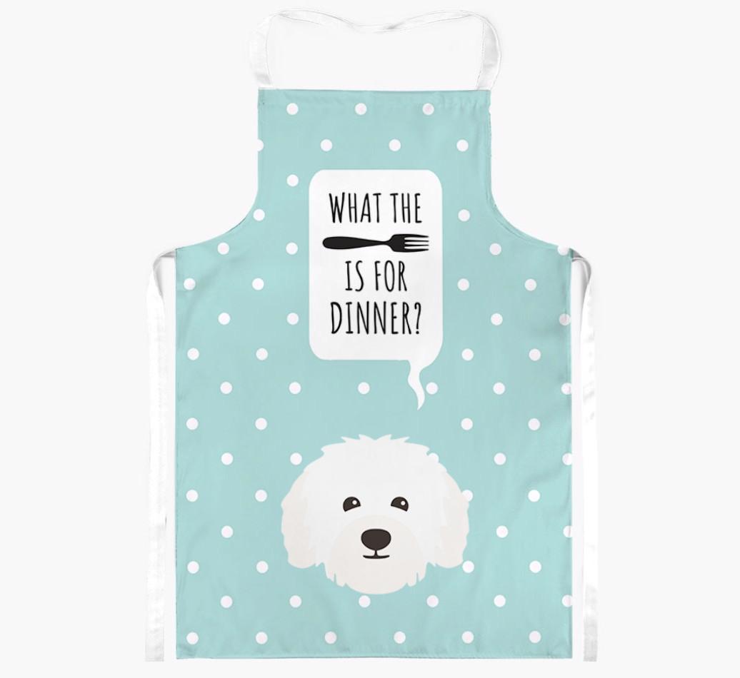 What's for Dinner: Personalized {breedFullName} Apron
