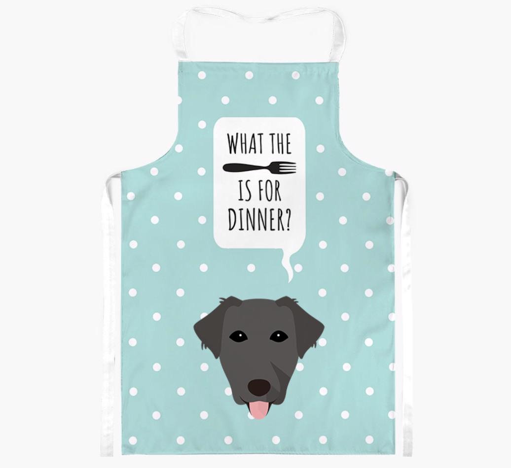 What's for Dinner: Personalized {breedFullName} Apron